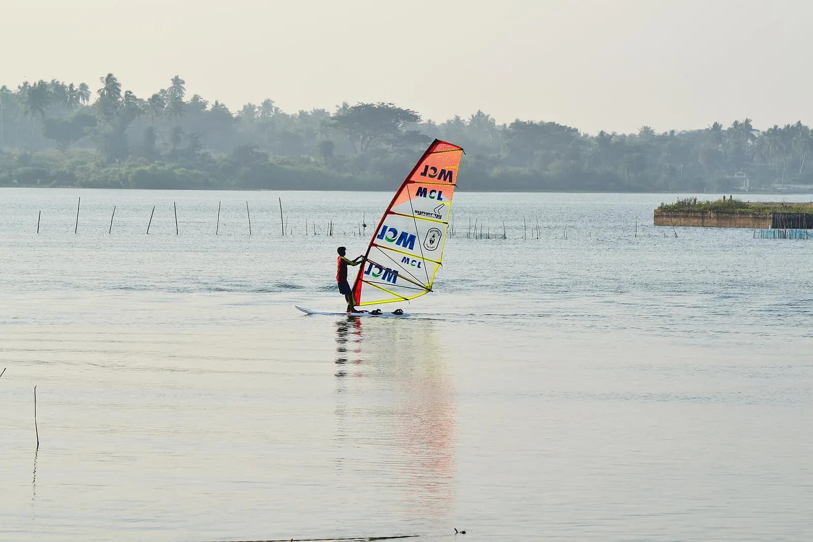 The wide open beach and shore of Gopalpur-on-Sea on the Odisha coast