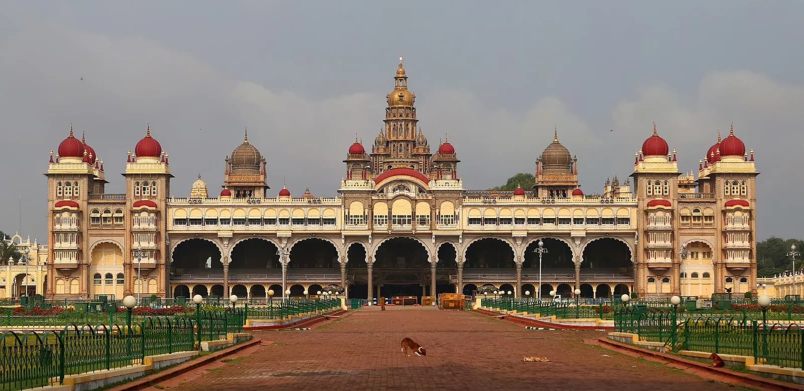 Amba Vilas Palace in Mysuru, the Indo-Saracenic seat of the Wodeyar kings